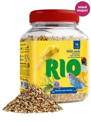 Купить Рио лакомство для всех видов птиц Семена луговых трав