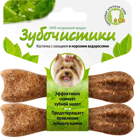 Купить Зубочистики лакомство для собак мелких пород Морские водоросли